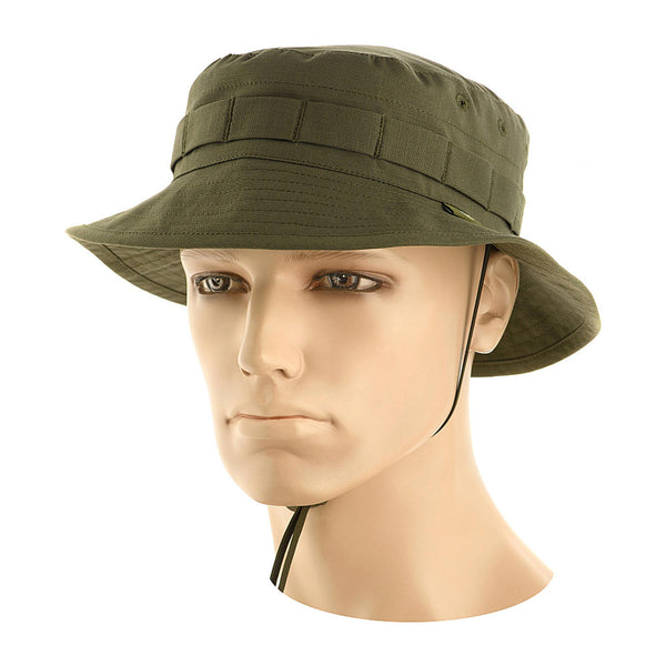 Chapeau de style militaire M-TAC Boonie Chapeau Panama tactique pliable léger Olive