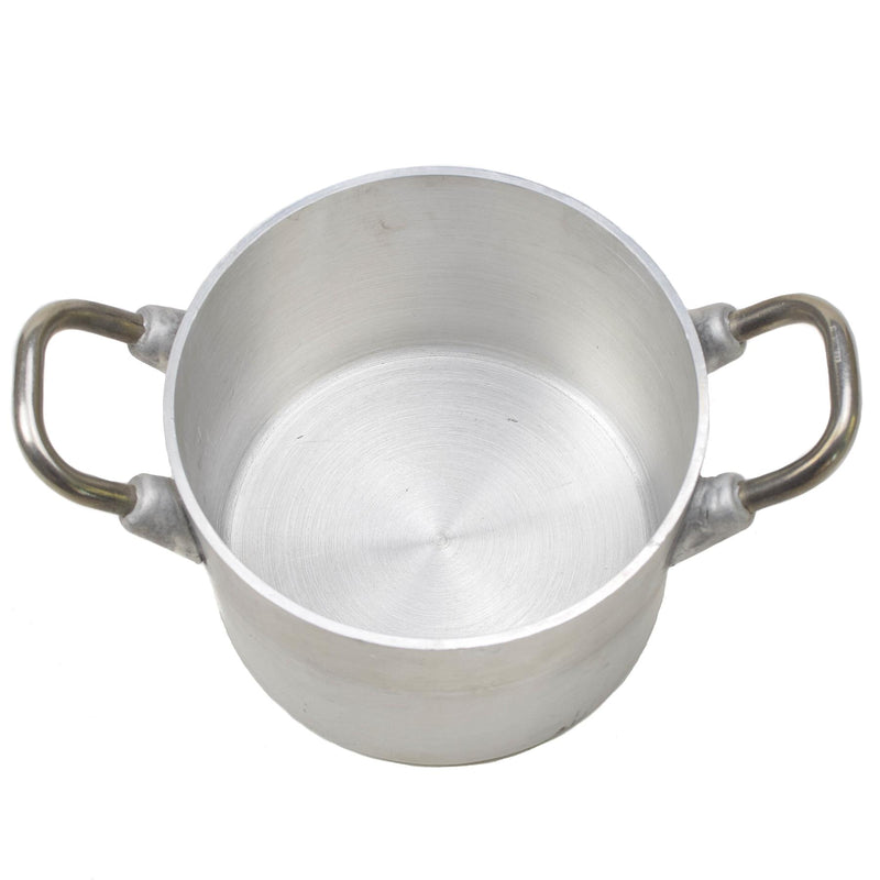 Couvercle de casserole militaire allemande d'origine en aluminium de 2 litres pour la randonnée BW Army Mess Kit NEUF
