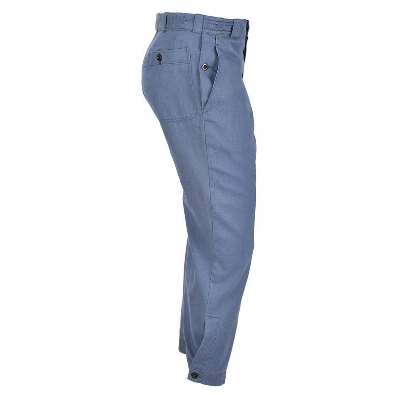 Pantalon de protection civile suisse authentique Pantalon bleu Combat Militaire Suisse OCCASION