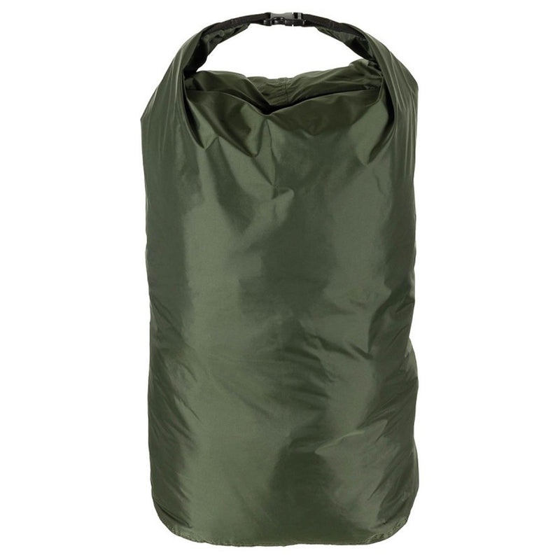 Sac étanche militaire britannique d'origine 22L olive coutures étanchées roll top NEUF