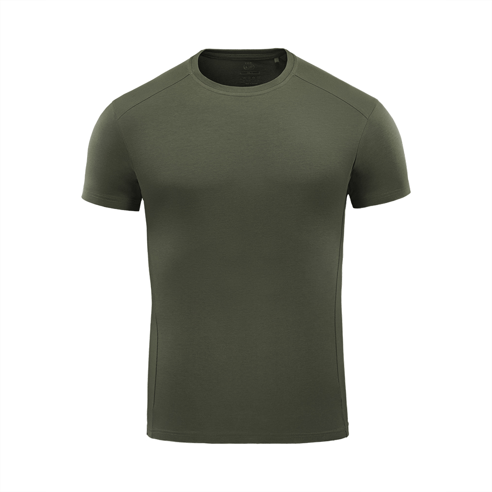 M-Tac 93/7 T-shirt d'été coupe confortable en coton stretch léger olive militaire