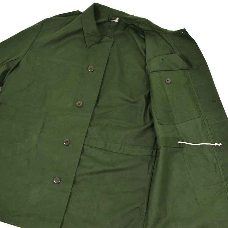 Veste de combat tactique verte de l'armée suédoise authentique, surplus militaire suédois