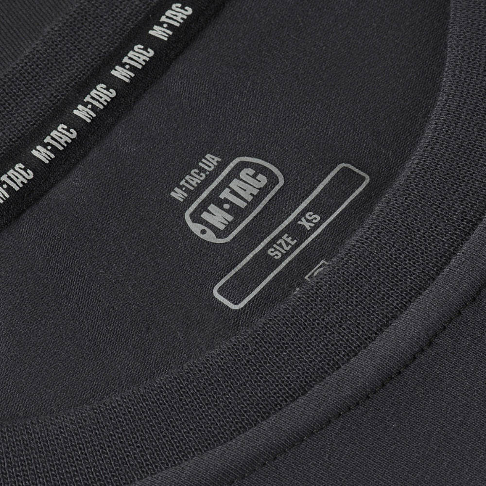 M-TAC 93/7 T-shirt d'été en coton stretch léger à manches courtes gris foncé