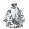 Mil-Tec Poncho de Survie d'Urgence Housse de Pluie Thermique Légère à Capuchon