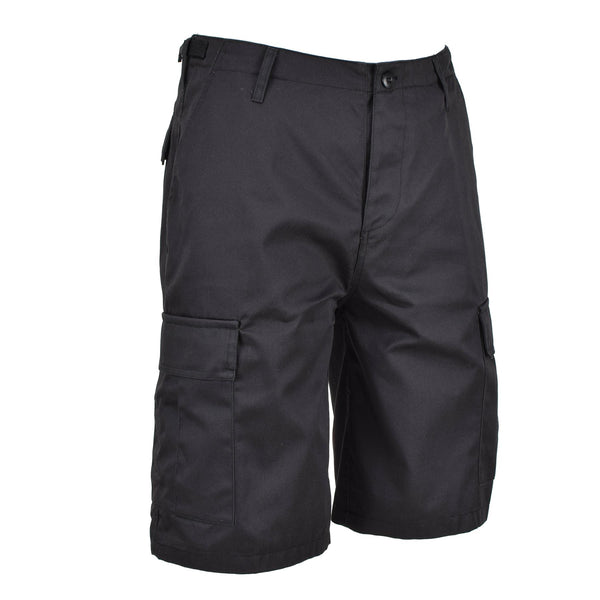 Uniforme de combat de troupes de style militaire de marque Mil-Tec Bermuda Short d'armée noir