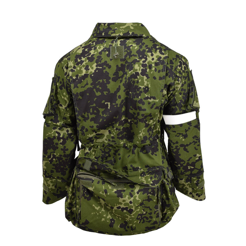 Veste de style militaire danoise de marque TACGEAR, ripstop, camouflage commando M84