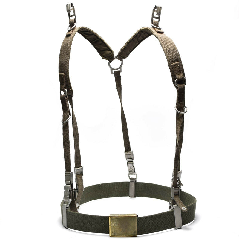 Kit de harnais tactique avec bretelles en Y et ceinture de l'armée allemande