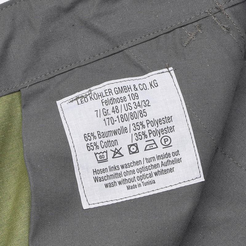 Pantalon BDU Leo Kohler Pantalon de paintball tactique de terrain camouflage flecktarn de la Bundeswehr