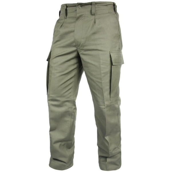 Pantalon de combat de campagne en molleton OD authentique de l'armée allemande, pantalon olive BW NEUF