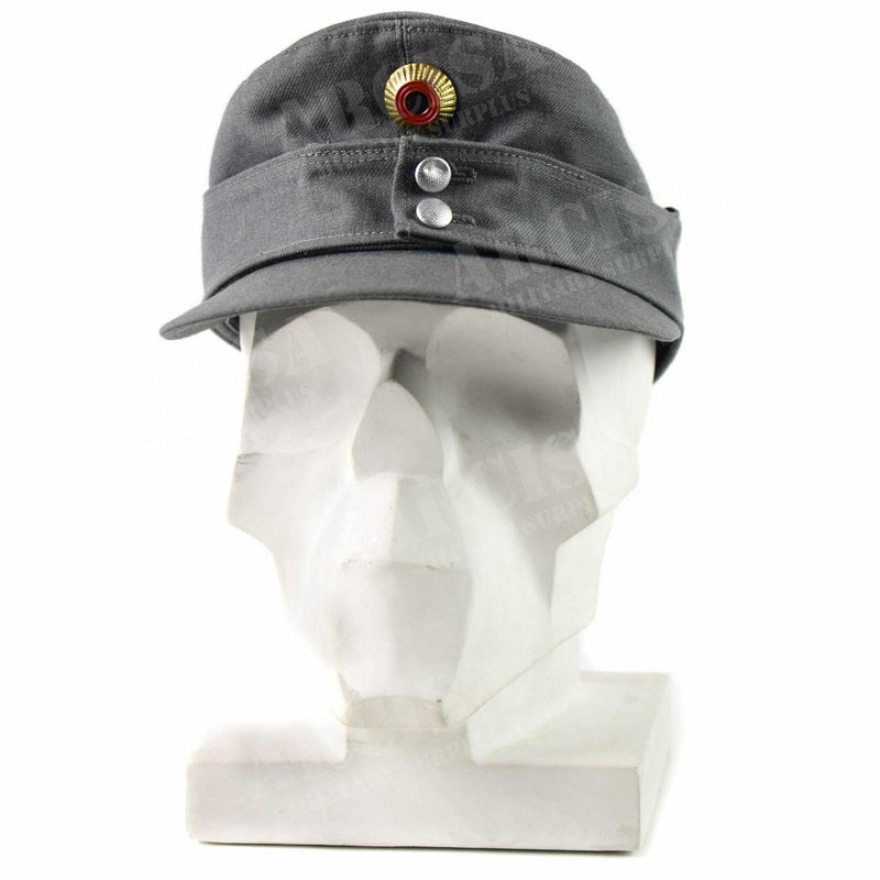 Casquette de montagne originale de l'armée allemande Gebirgsjäger chapeau militaire gris