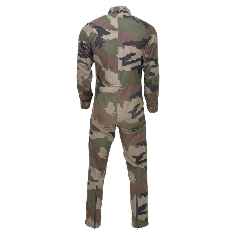 Combinaison de mécanicien originale de l'armée française coupe ample élastique camouflage CCE