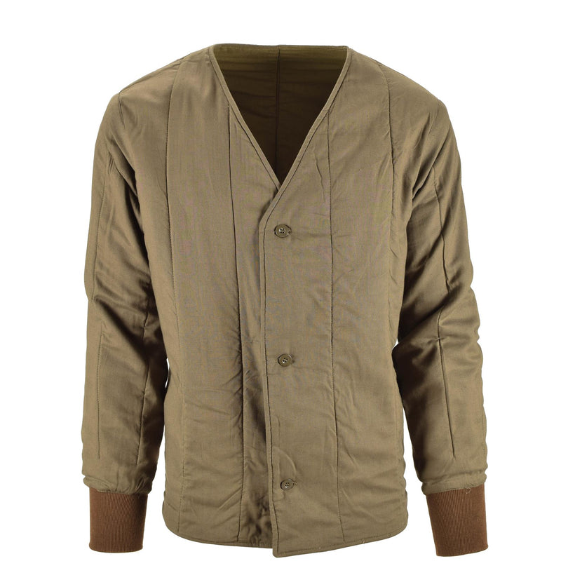 Veste matelassée authentique de l'armée tchèque M60, doublure thermique, surplus militaire, NEUF