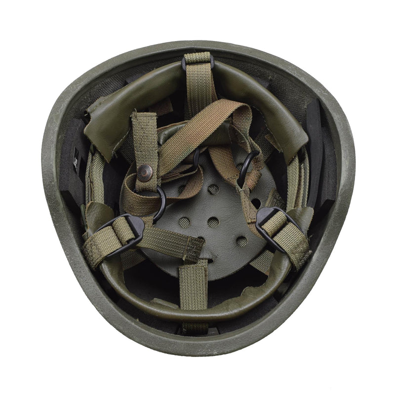 Casque militaire italien original balistique TP OD couverture verte combat tactique