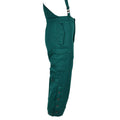 Pantalon à bretelles thermique militaire autrichien d'origine, isolé par temps froid, vert