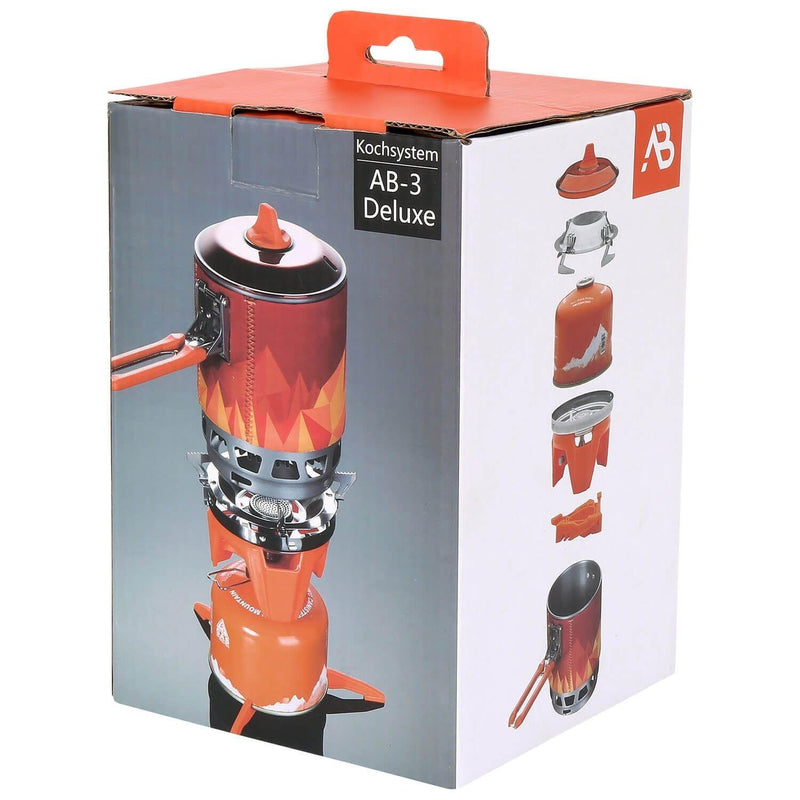 A.Blochl AB-3 ensemble de poêle d'extérieur léger pour randonnée et trekking NEUF