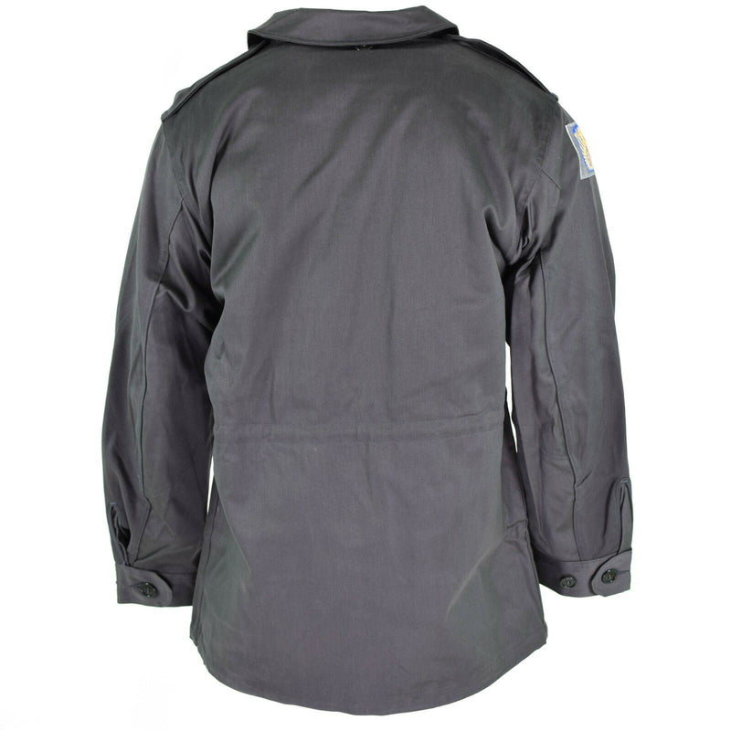 Veste de combat authentique de l'armée danoise M71, surplus militaire gris du Danemark, NEUF