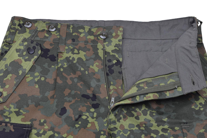 Pantalon BDU Leo Kohler Pantalon de paintball tactique de terrain camouflage flecktarn de la Bundeswehr
