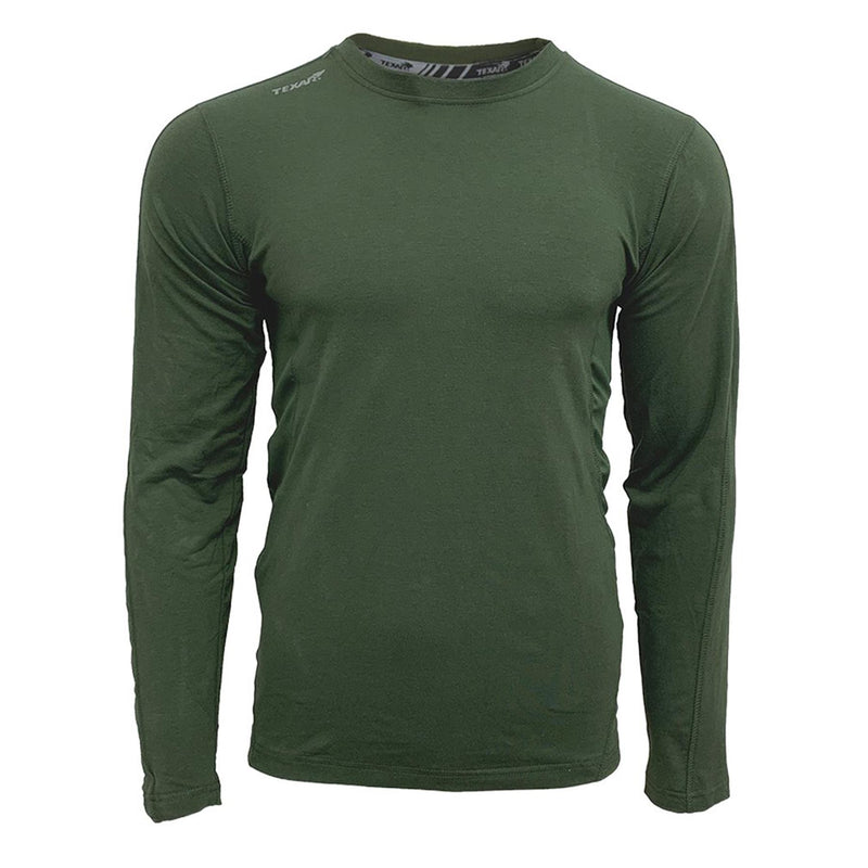 Sous-vêtement thermique militaire TEXAR à manches longues pour uniforme de terrain