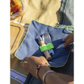 Opinel Picnic+ N°08 Ménagère Couteau Pliant Cuillère Fourchette Camping Hêtre