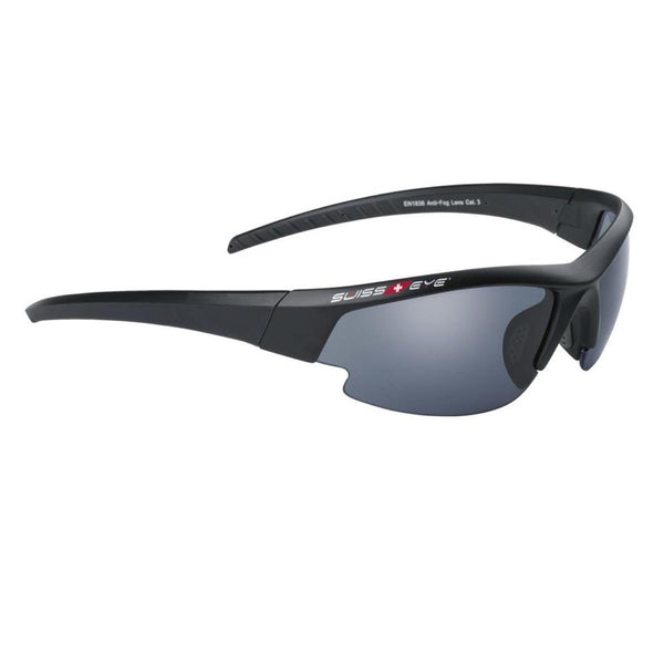 Lunettes de tir balistiques SWISS EYE branches caoutchoutées aérodynamiques réglables