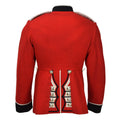 Véritable veste de l'armée britannique, tunique uniforme, robe rouge, gardes écarlates, cavalerie
