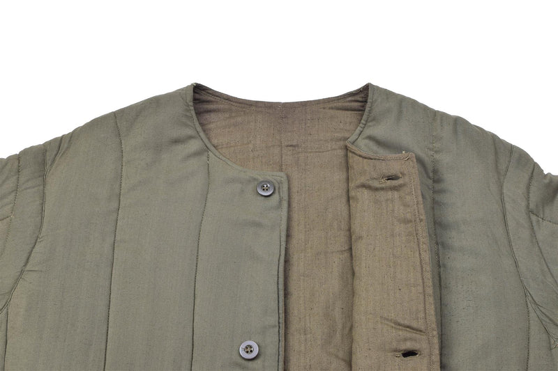 Veste matelassée authentique de l'armée tchèque M60, doublure thermique, surplus militaire, NEUF