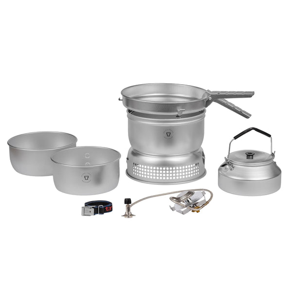 Ensemble de cuisinières en aluminium Trangia ultralégères et compactes pour le camping en plein air