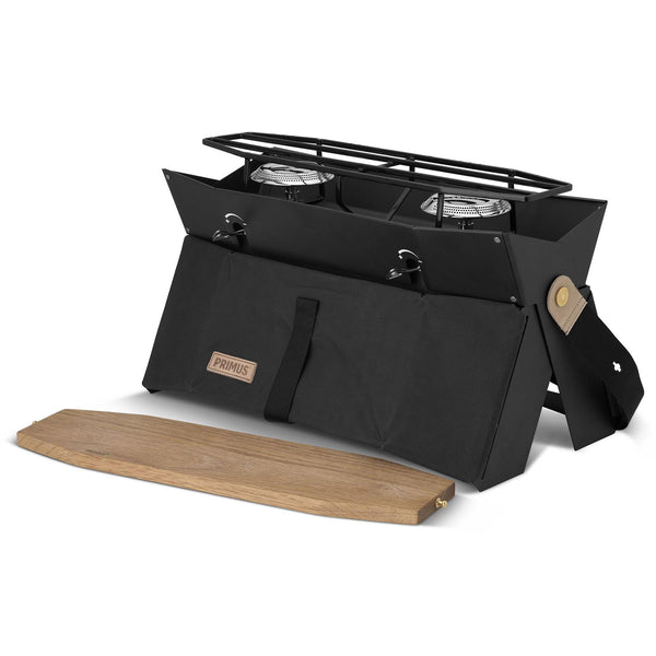 Primus Onja Stove DUO Réchaud de camping compact à double brûleur pour cuisine d'extérieur