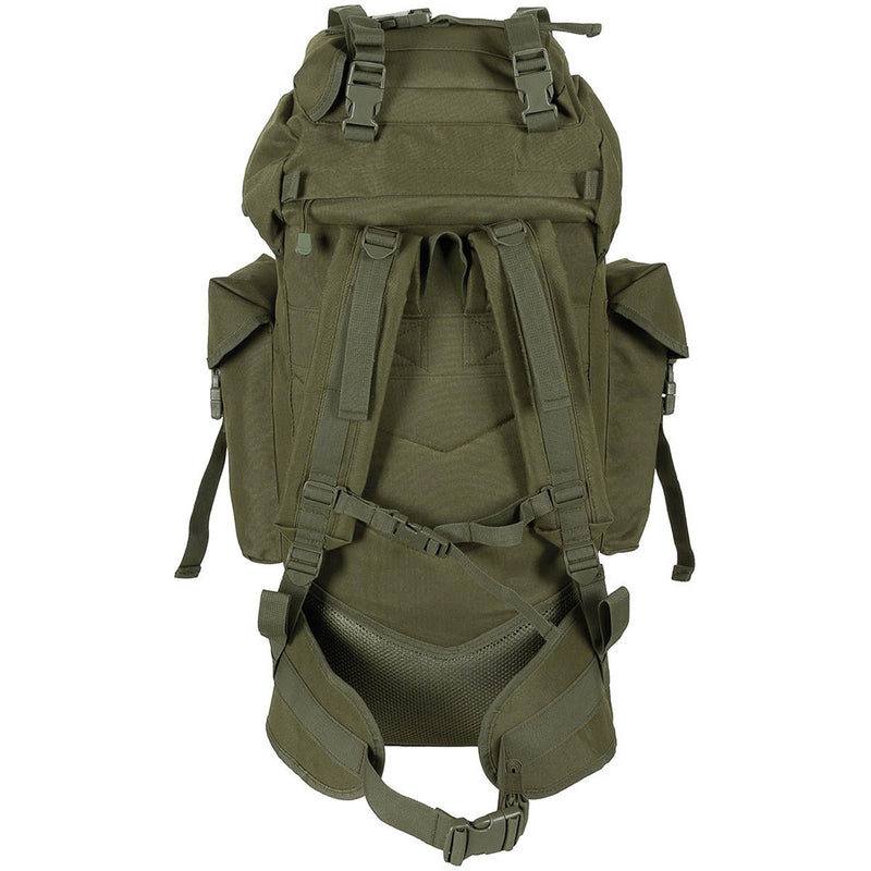 Sac à dos tactique de combat de l'armée BW de marque MFH Molle 65L sac de terrain en aluminium pour tige NEUF