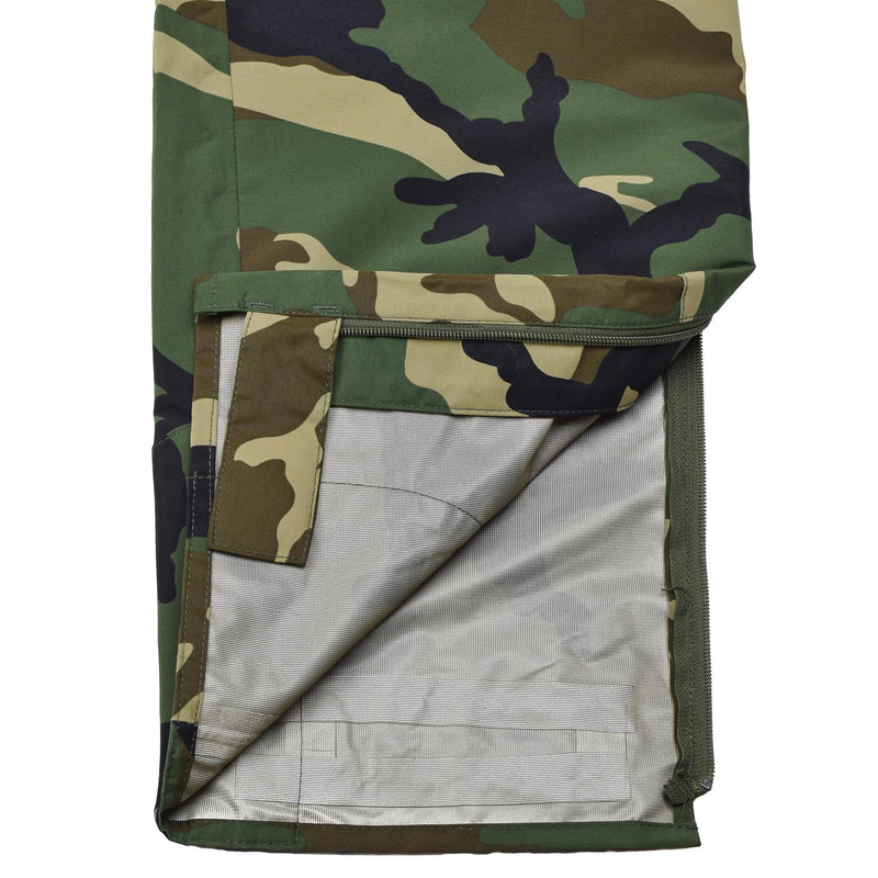 Pantalon de style militaire pour temps froid MIL-TEC, imperméable, coupe-vent, bretelles amovibles