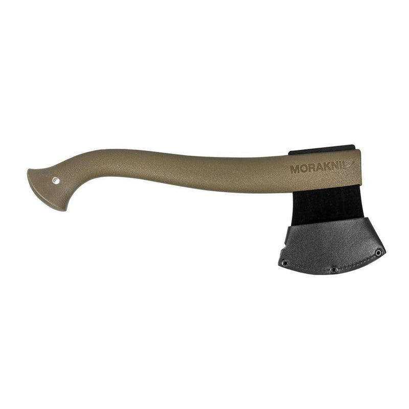 MORAKNIV Hache légère 1991 hachette bushcraft tête en acier au bore étui en cuir