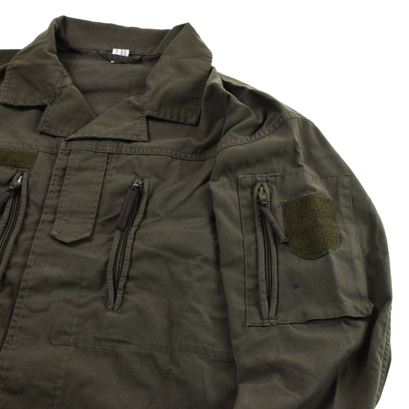 Veste de combat originale de l'armée autrichienne BH en ripstop militaire olive drab