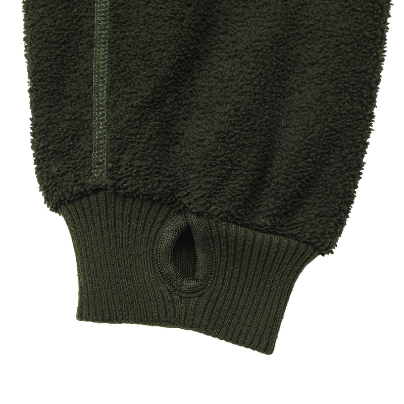 Veste polaire militaire néerlandaise originale, vêtement de sport thermique, doux et chaud pour temps froid