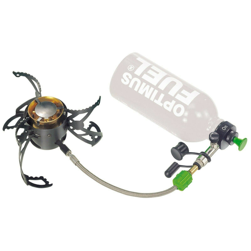 Réchaud OPTIMUS NOVA Multi-combustibles Expedition Compact Léger Base Camp Woods