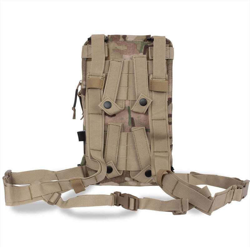 A.Blochl TF2 Sac d'hydratation trekking MTP camouflage sac à eau 1,5 litres fixation type MOLLE