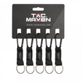 Pentagone Tactique 5mm Mousquetons En Aluminium Clips 5 Pack Camping En Plein Air Porte-clés