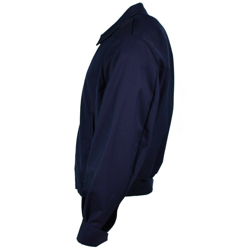 Veste originale des forces aériennes de l'armée espagnole Bomber bleu équipage de vol NEUF