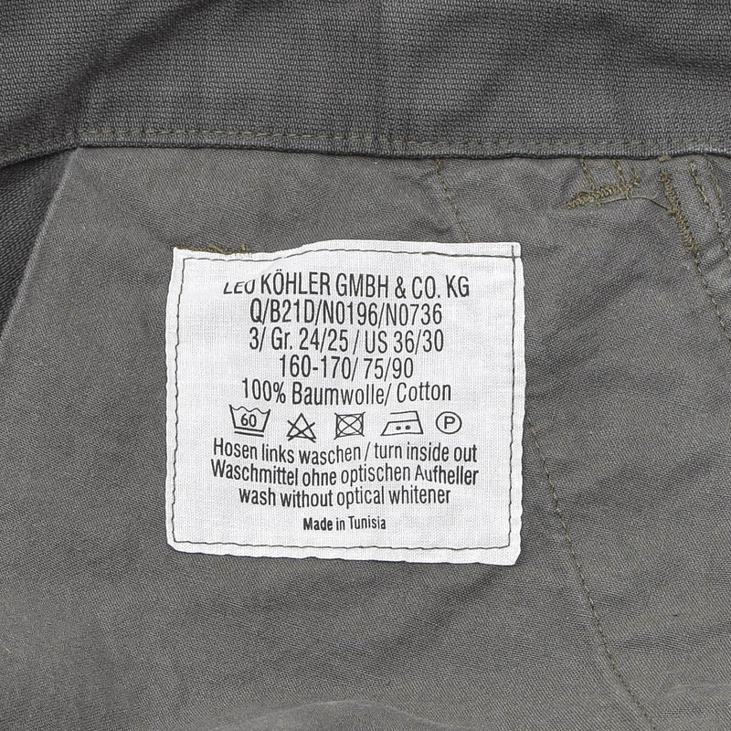 Pantalon militaire de combat Leo Kohler Pantalon tactique BDU Commando en coton olive