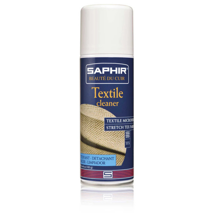 Saphir Textile Cleaner Spray 200 ml Nettoyant pour tissus tous matériaux textiles