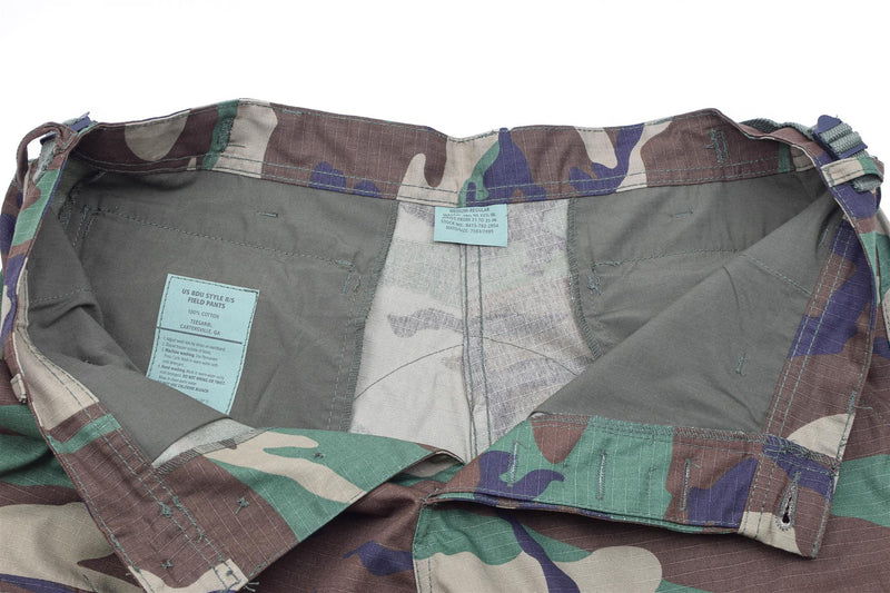 Pantalon cargo multicolore en ripstop BDU de style armée américaine de marque Mil-Tec