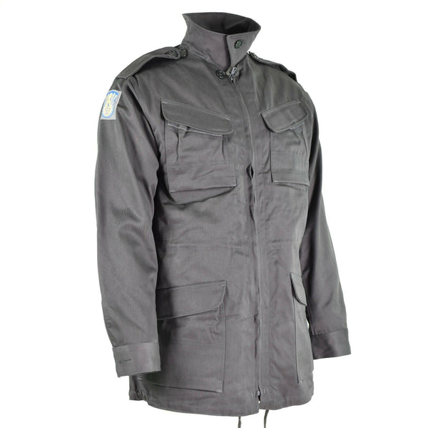 Veste de combat authentique de l'armée danoise M71, surplus militaire gris du Danemark, NEUF