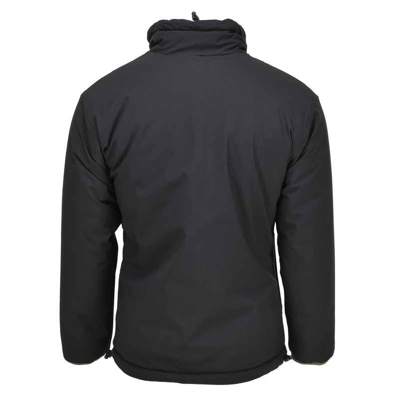 Veste militaire allemande MIL-TEC coupe-vent réversible pour temps froid Vert Noir NEUF