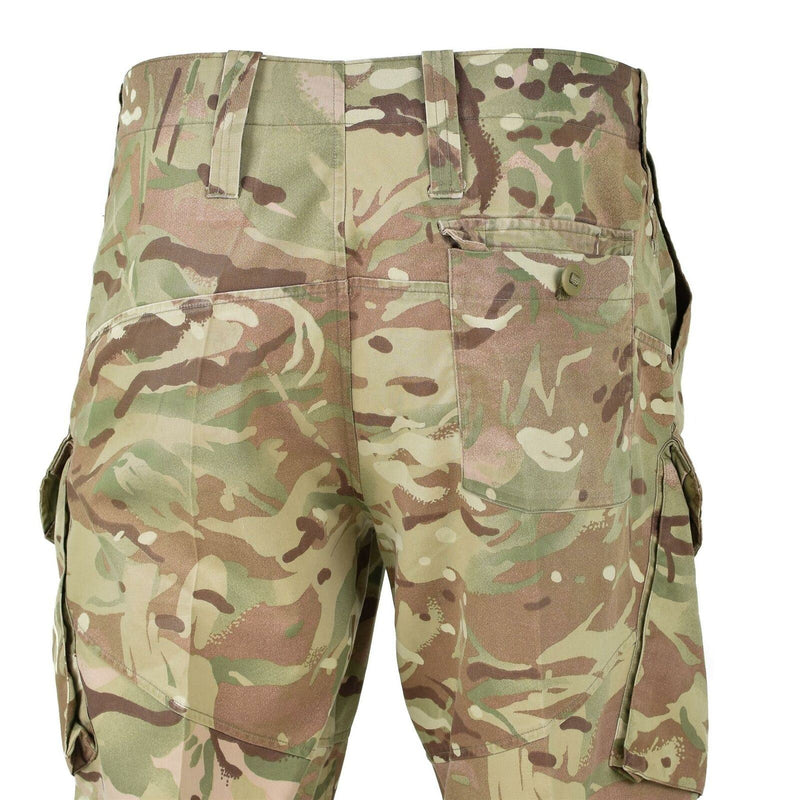 Véritable short de combat militaire MTP camouflage de l'armée britannique, bermuda militaire