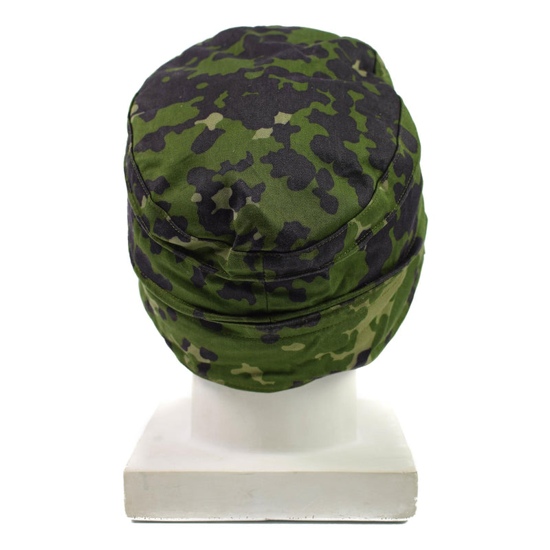 Véritable casquette de terrain de l'armée danoise militaire M84 Flecktarn Camo chapeau d'été jungle