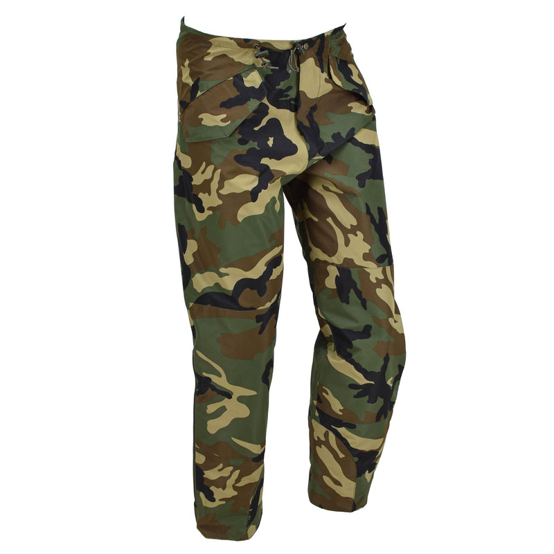 Pantalon de style militaire pour temps froid MIL-TEC, imperméable, coupe-vent, bretelles amovibles