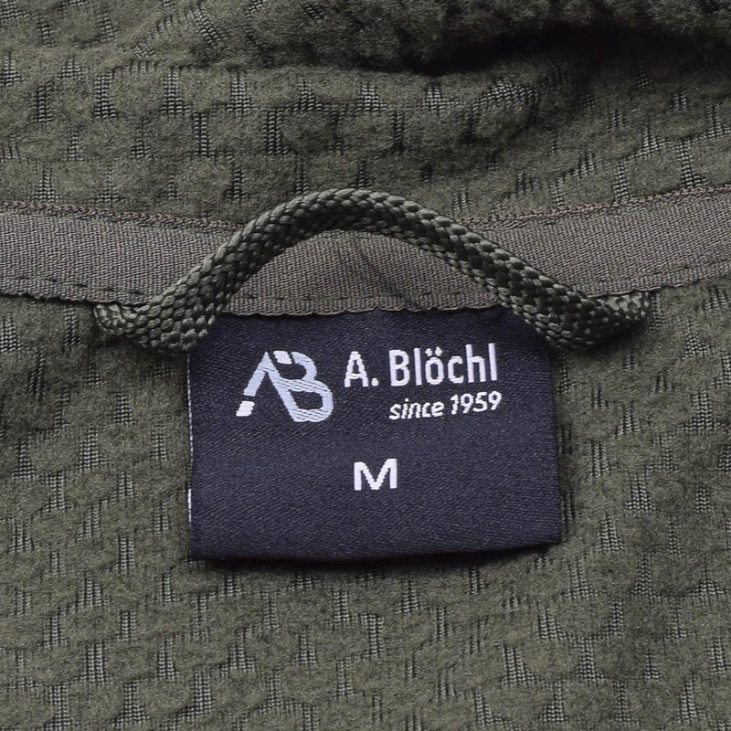 Veste thermique polaire style militaire de marque Blochl à capuche renforcée olive NEUF