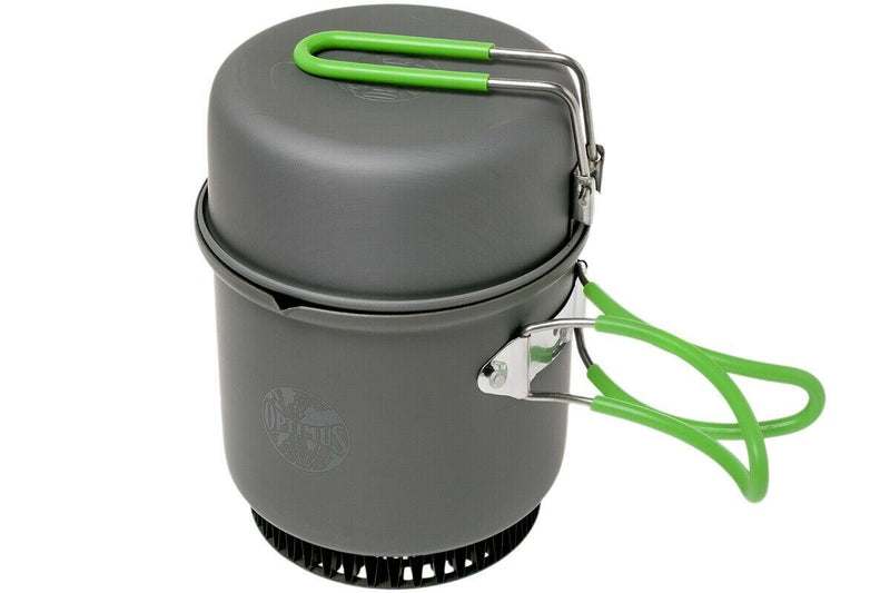 Système de cuisson OPTIMUS ELECTRA FE Réchaud à gaz Camping Randonnée Brûleur à bois Poêle extérieure