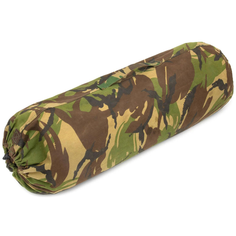 Tente de camouflage militaire néerlandaise originale DPM pour camping en plein air hydrofuge