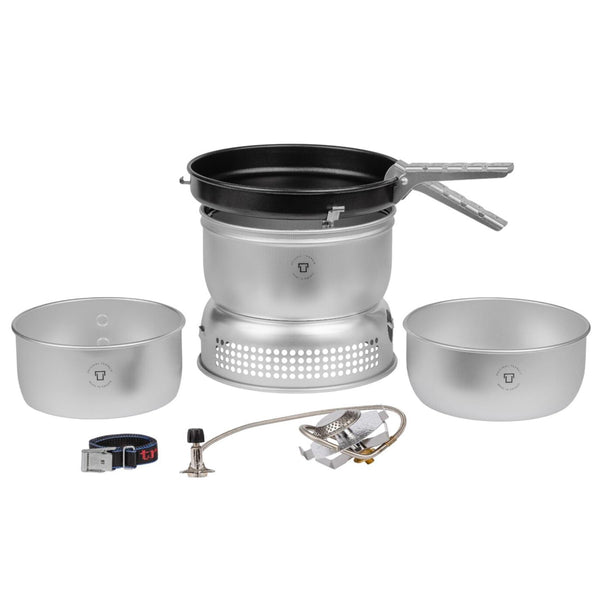 Ensemble de réchaud Trangia 1,75 L en aluminium ultraléger pour la randonnée en plein air