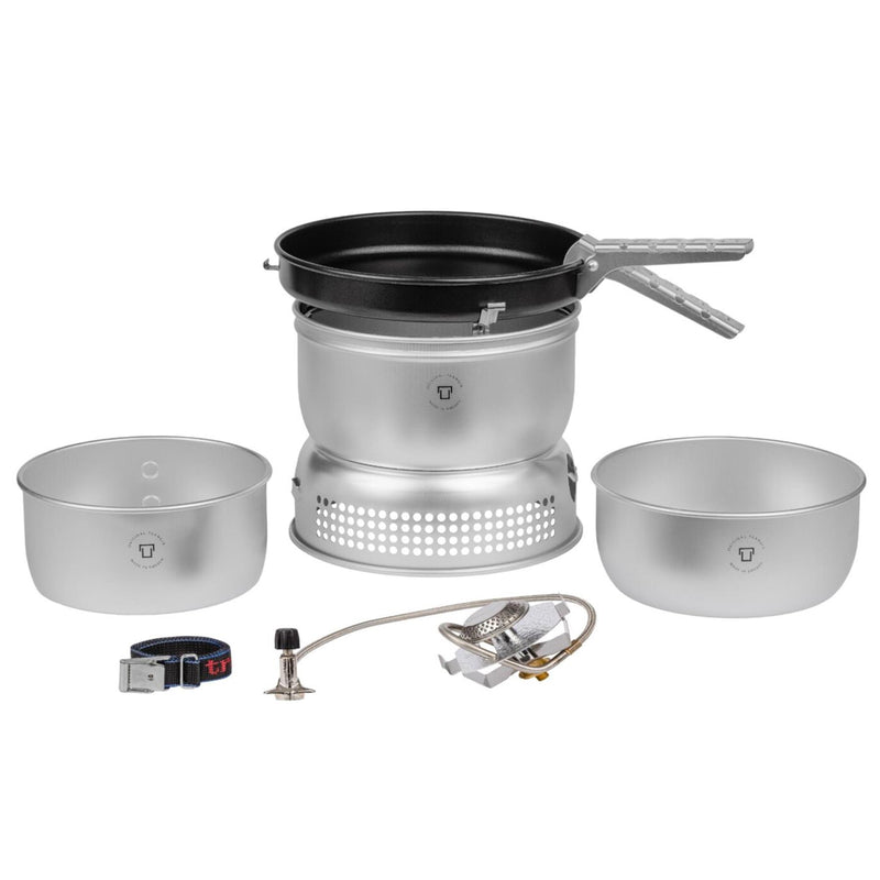 Ensemble de réchaud Trangia 1,75 L en aluminium ultraléger pour la randonnée en plein air